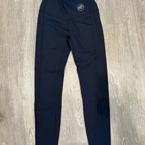 Mammut Black Performance Leggings